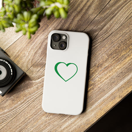 Couple's Green Logo Phone Case