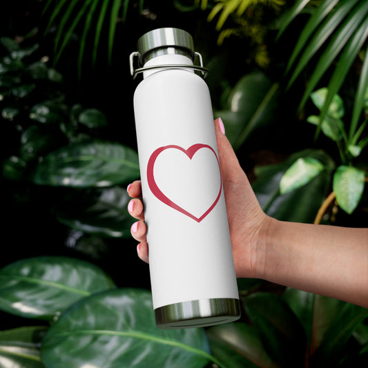 Couple's Insulated Red Logo Water Bottle