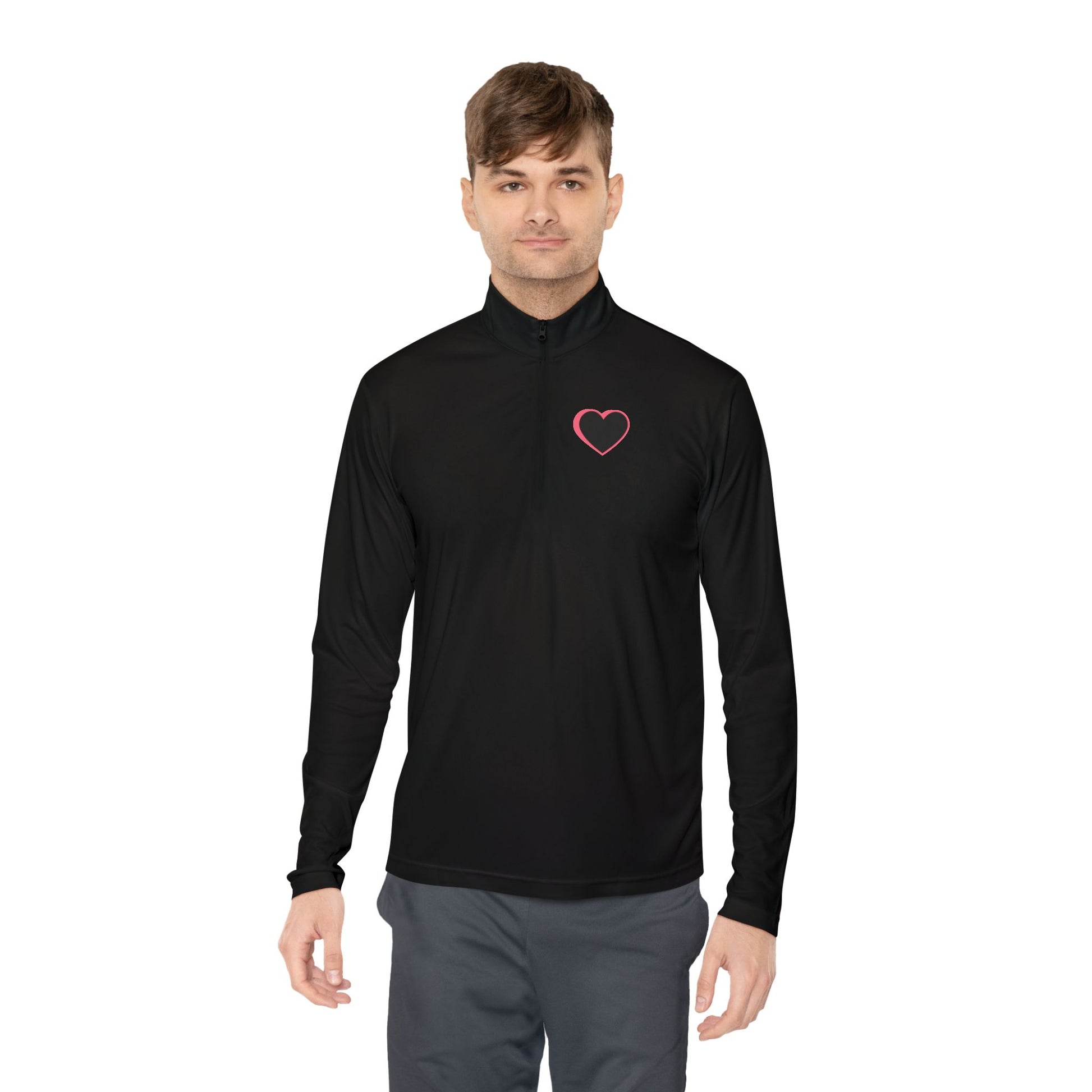 Unisex Quarter Zip Pullover 2.0 - Pink