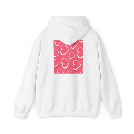 Unisex Pink Box Logo Hoodie