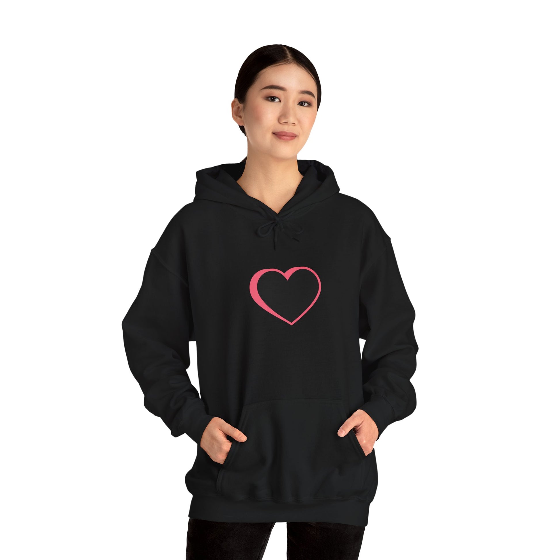 Unisex Pink Logo Hooded Sweatshirt 2.0