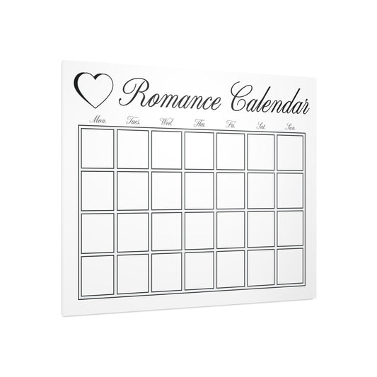 Couple's Romance Calendar Foam Board 2.0