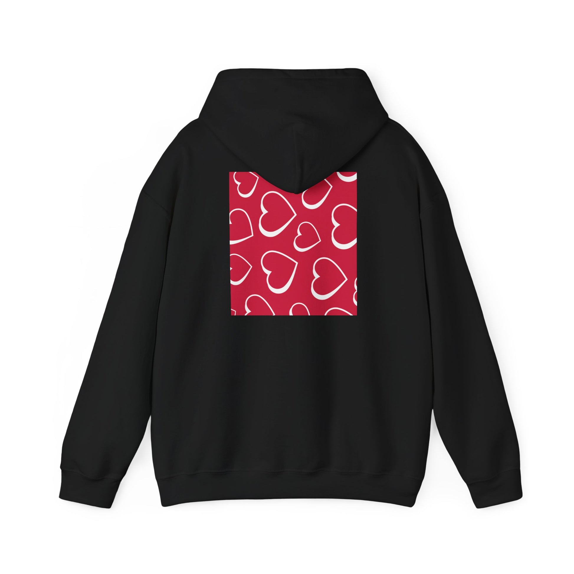 Unisex Red Box Logo Hoodie