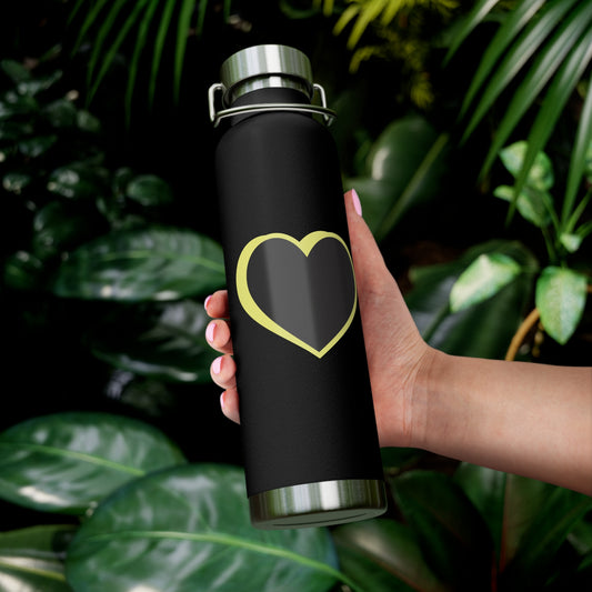 Couple's Insulated Yellow Logo Water Bottle