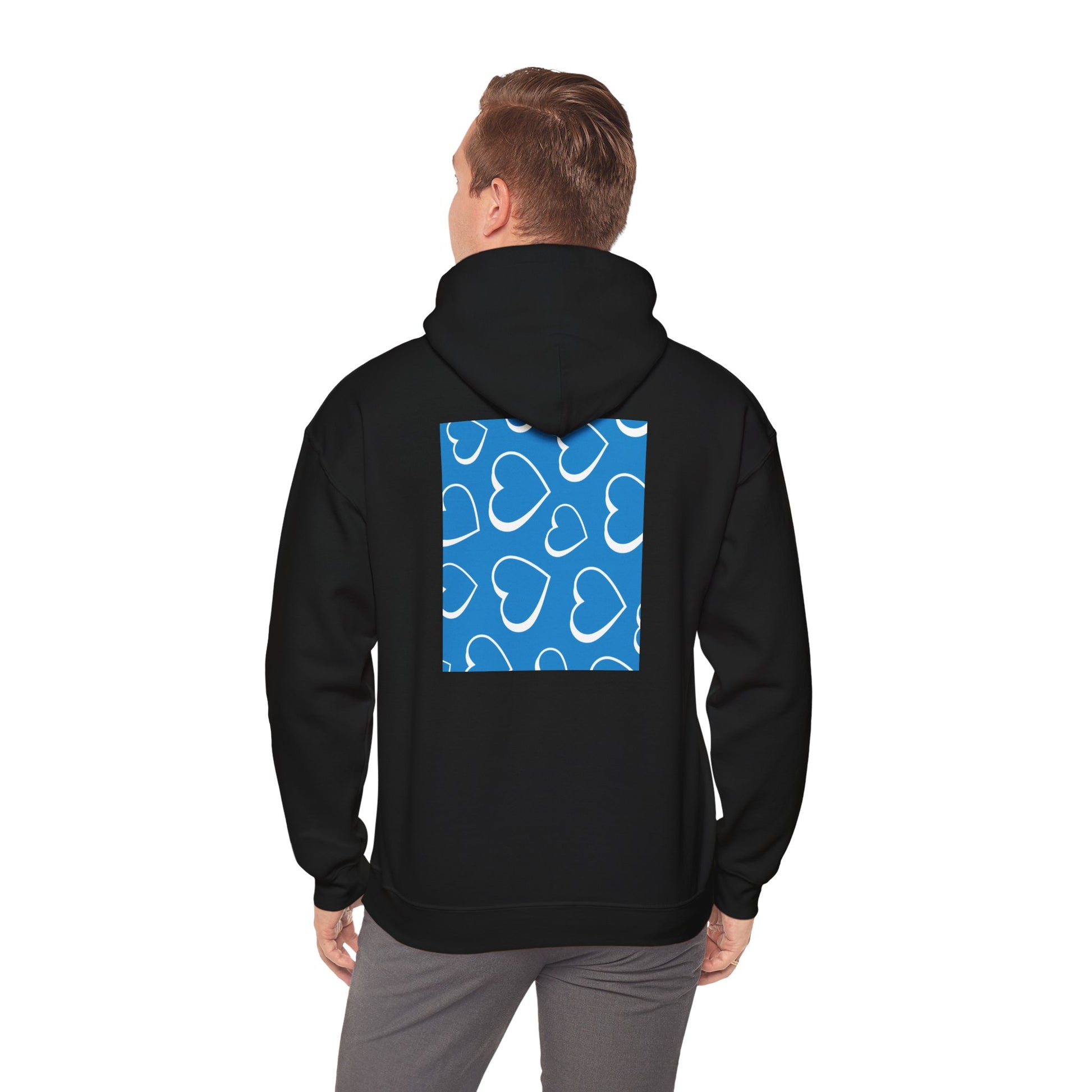 Unisex Blue Box Logo Hoodie