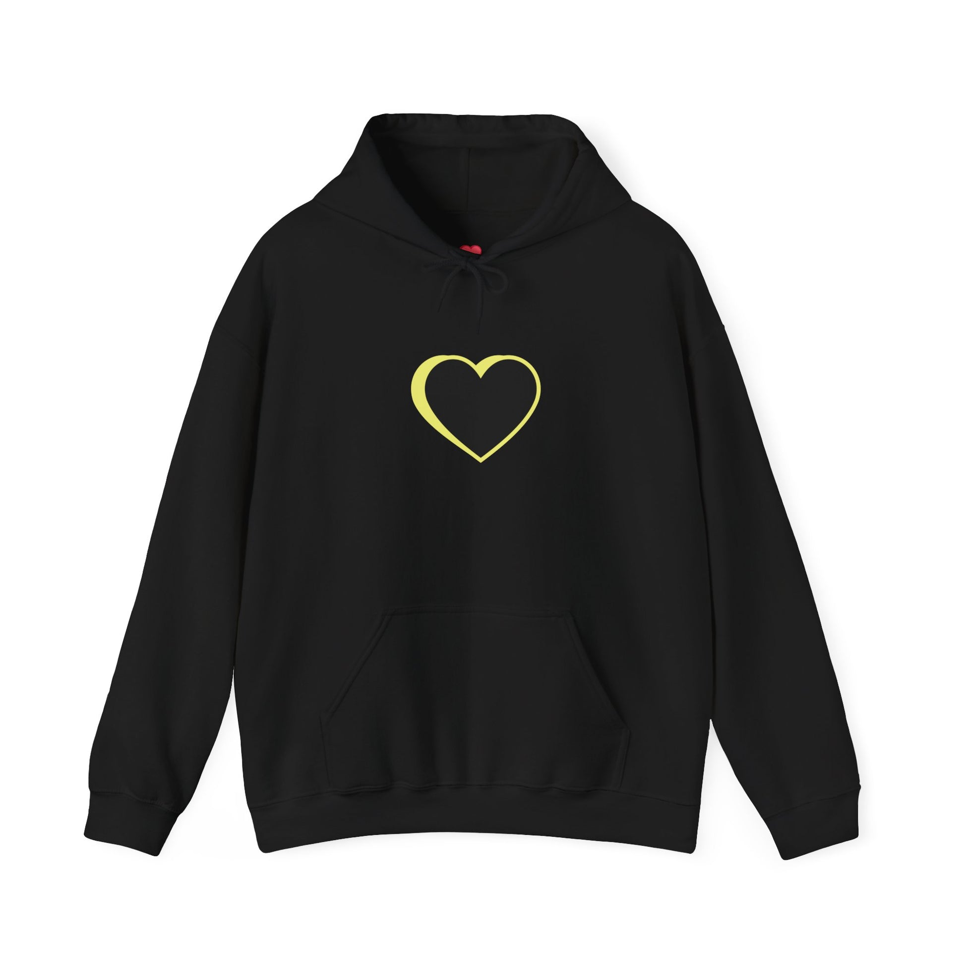 Unisex Yellow Logo Hooded Sweatshirt 2.0