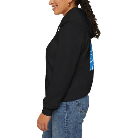 Unisex Blue Box Logo Hoodie