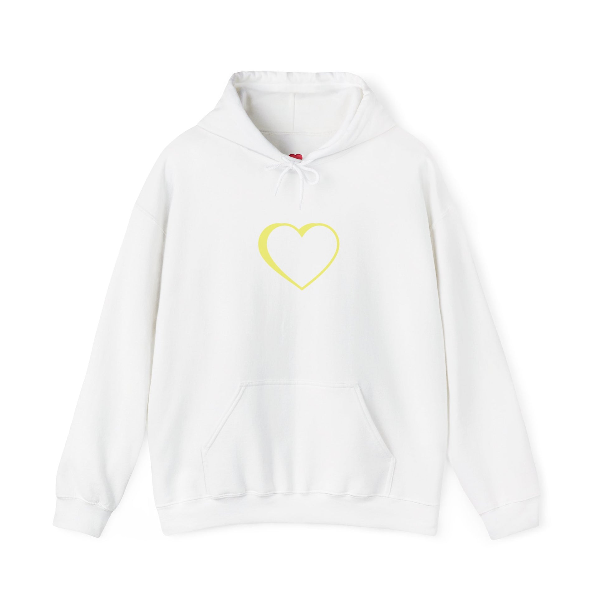 Unisex Yellow Logo Hooded Sweatshirt 2.0