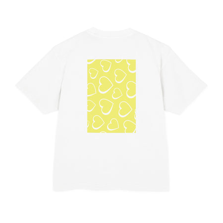 Unisex Oversized Box Logo Tee 2.0 - Yellow