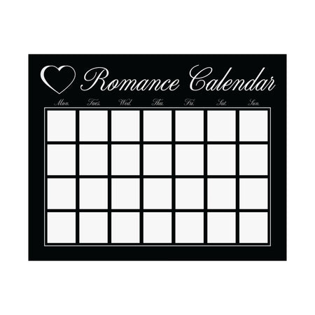 Couple's Romance Calendar Poster 2.0