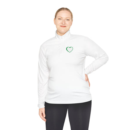 Unisex Quarter Zip Pullover 2.0 - Green