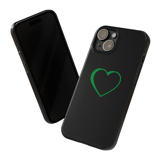 Couple's Green Logo Phone Case