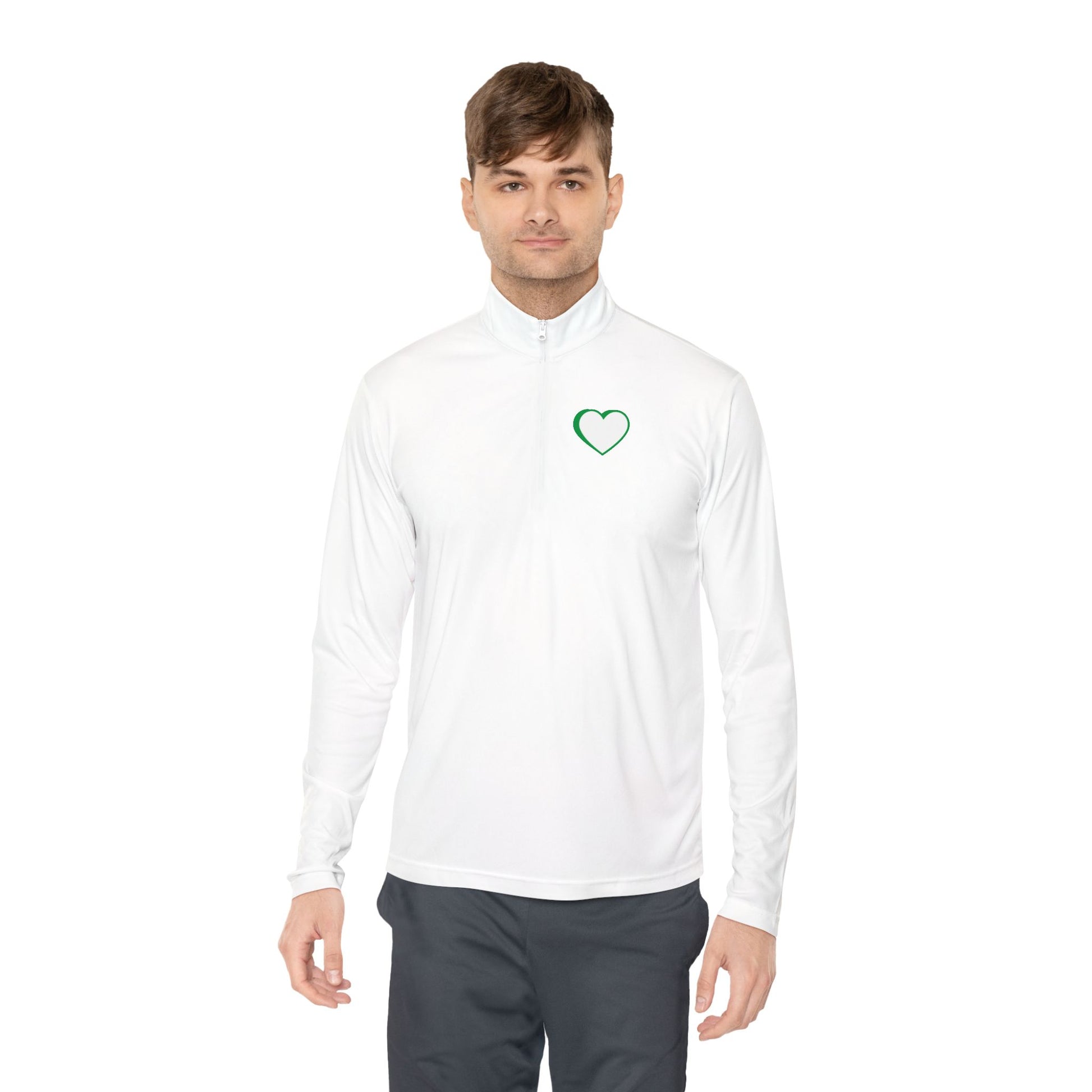 Unisex Quarter Zip Pullover 2.0 - Green