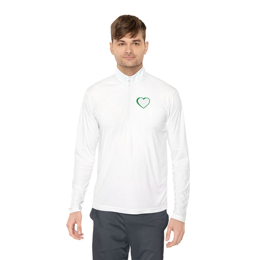 Unisex Quarter Zip Pullover 2.0 - Green