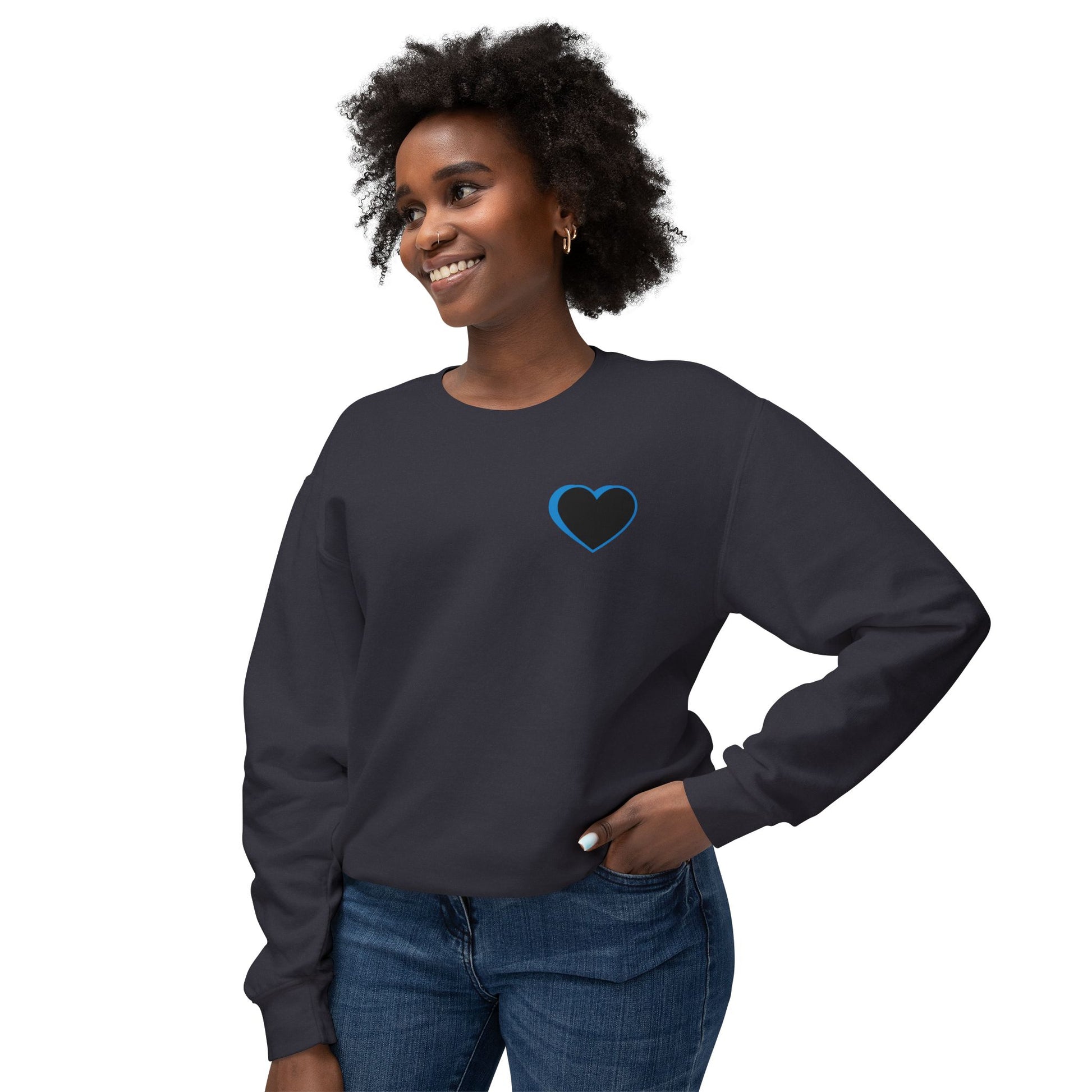 Unisex Lightweight Crewneck 2.0 - Blue