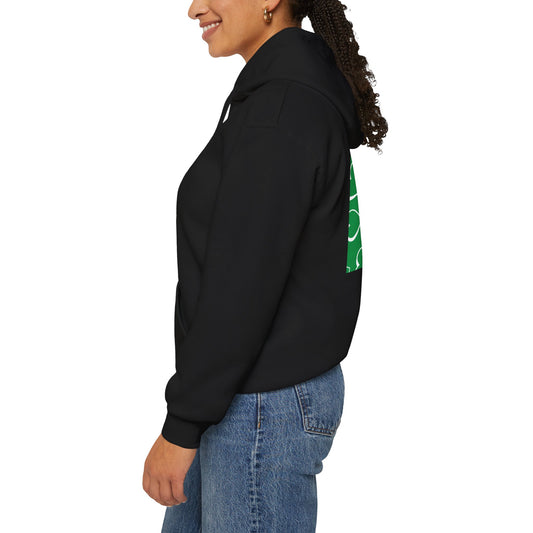 Unisex Green Box Logo Hoodie