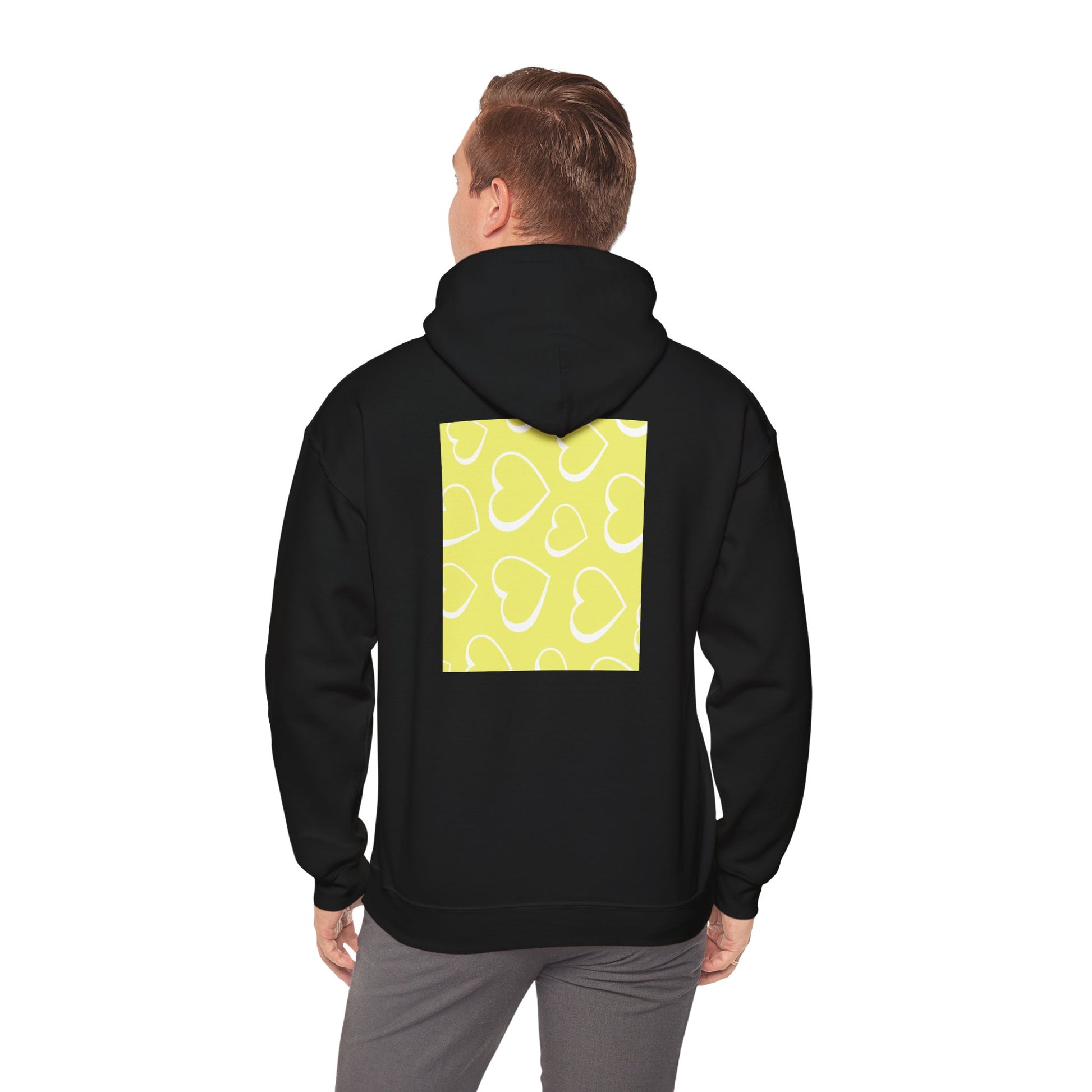 Unisex Yellow Box Logo Hoodie