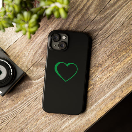 Couple's Green Logo Phone Case