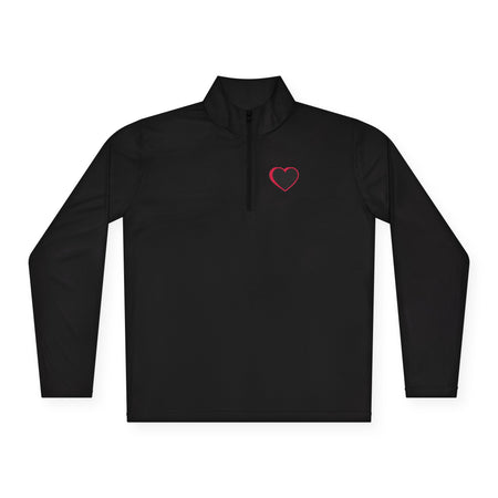 Unisex Quarter Zip Pullover 2.0 - Red