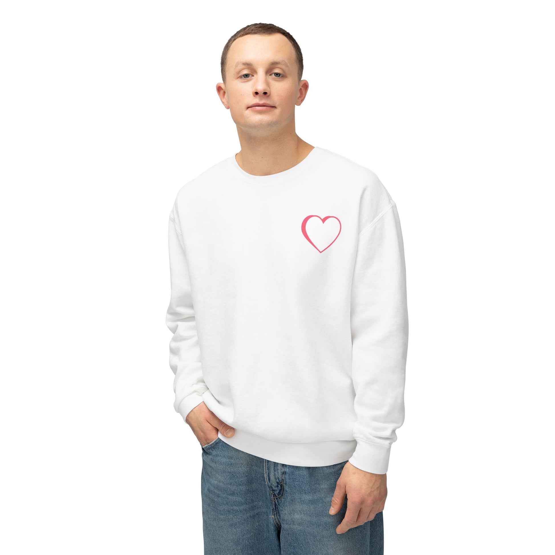 Unisex Lightweight Crewneck 2.0 - Pink