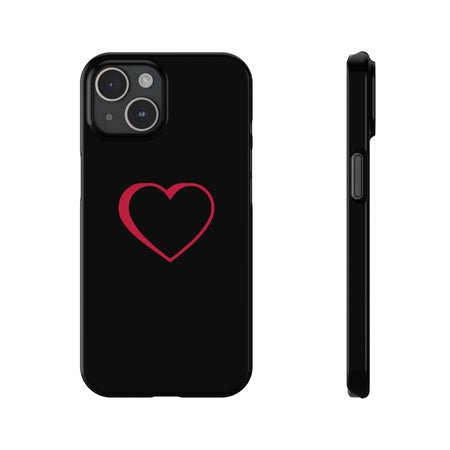 Couple's Red Logo Phone Case