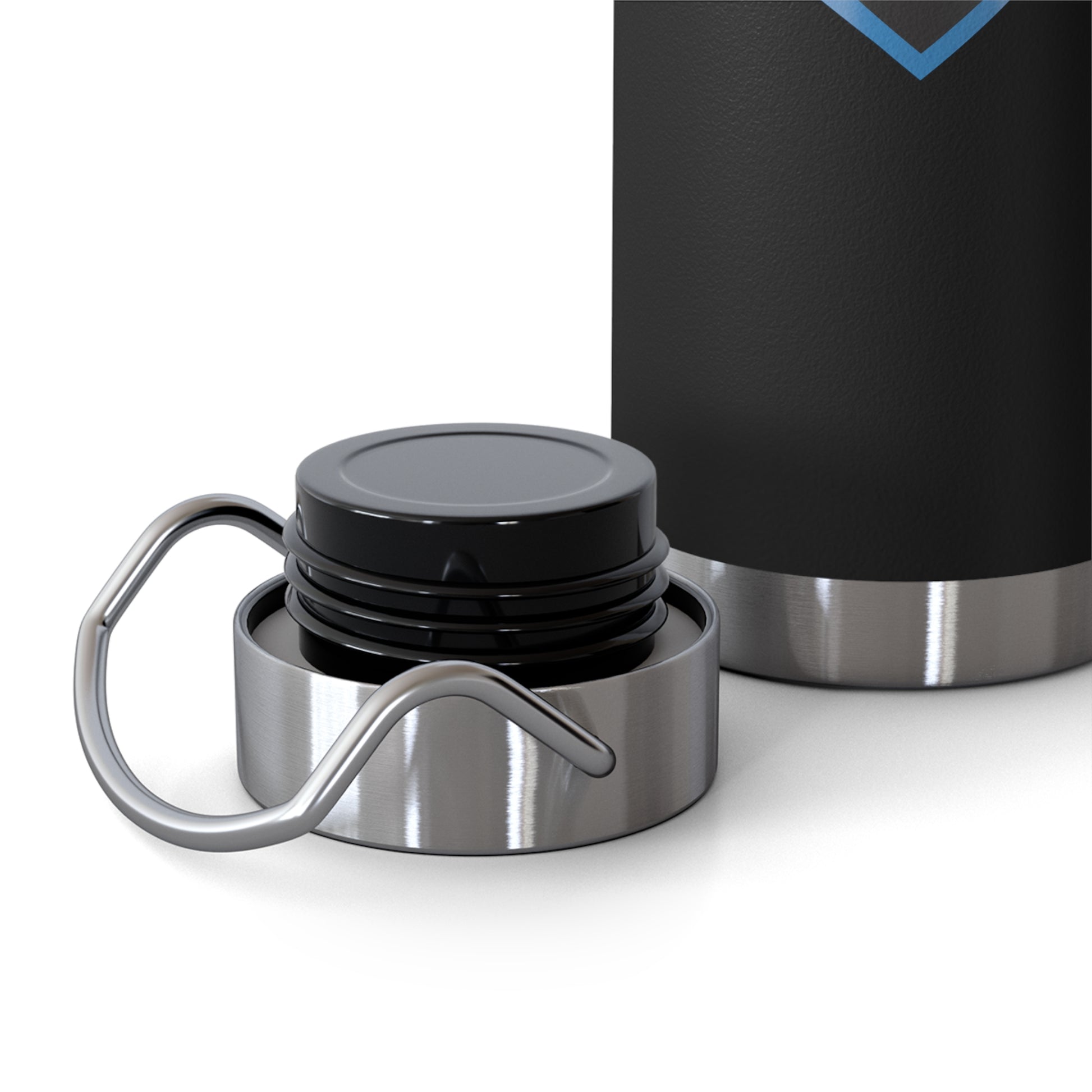 Couple's Insulated Blue Logo Water Bottle