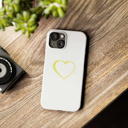 Couple's Yellow Logo Phone Case