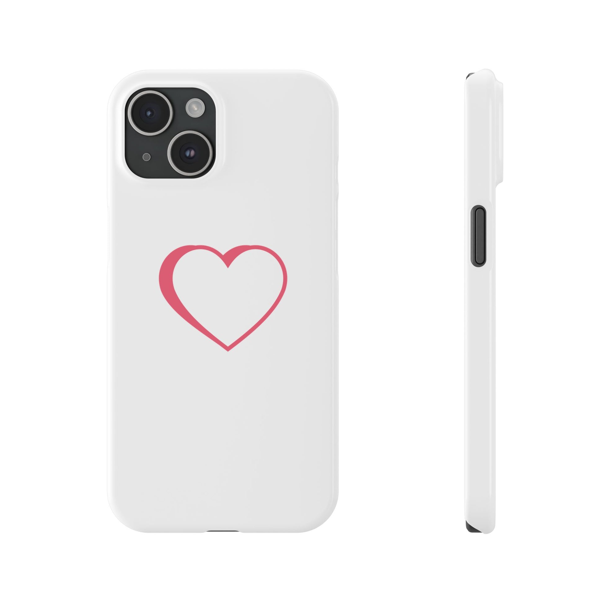 Couple's Pink Logo Phone Case