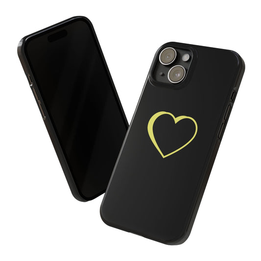 Couple's Yellow Logo Phone Case