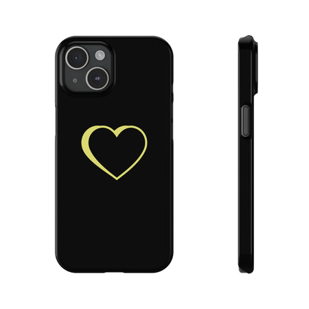 Couple's Yellow Logo Phone Case