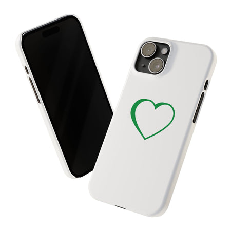 Couple's Green Logo Phone Case