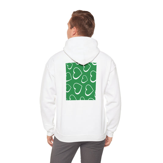 Unisex Green Box Logo Hoodie