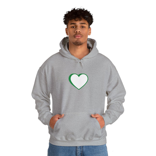 Unisex Green Logo Hooded Sweatshirt 2.0