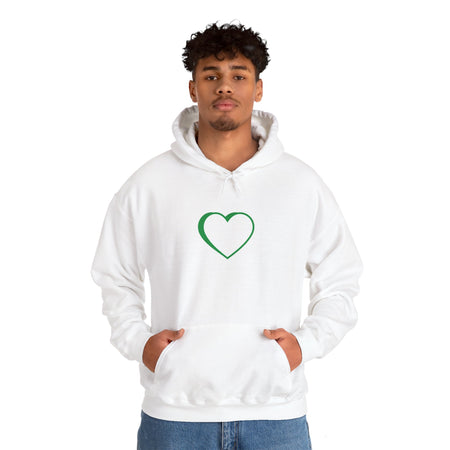 Unisex Green Logo Hooded Sweatshirt 2.0