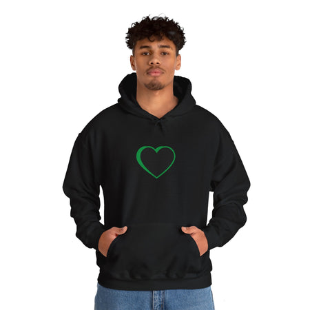 Unisex Green Logo Hooded Sweatshirt 2.0